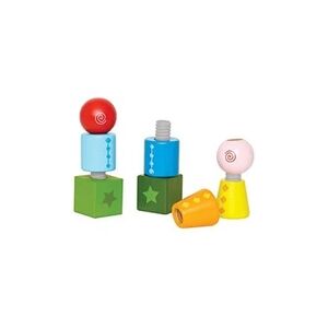 GENERIQUE Hape preschool - 3602658 - jeu de construction - set à visser contient 8 cubes - Publicité