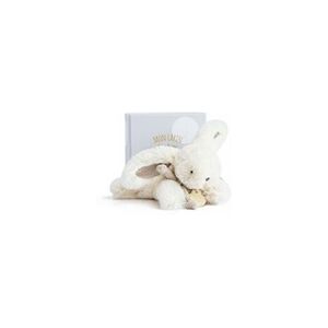 Doudou et Compagnie Lapin Bonbon Taupe PM 16cm - Publicité