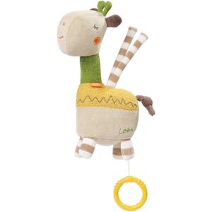 fehn® Peluche musicale giraffe Loopy & Lotta