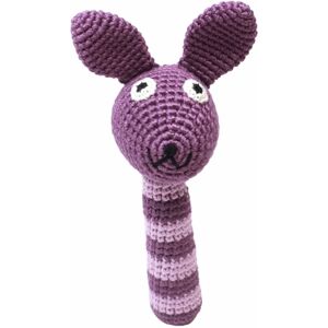 Of Denmark Hochet à crochet lapin violet