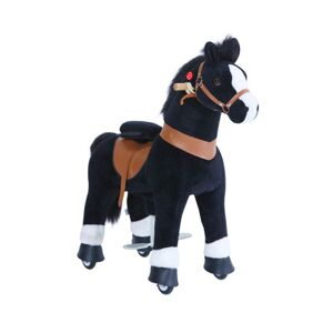 PonyCycle® Cheval à monter enfant noir frein sons, petit