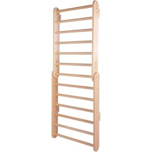 kindsgard Echelle d'escalade enfant klatrestik bois naturel