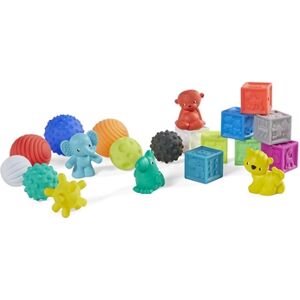 Cubes sensoriels balles animaux