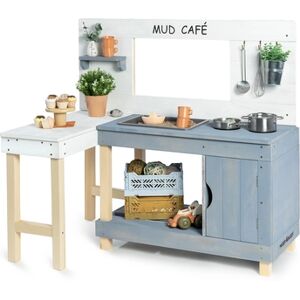 MUDDY BUDDY® Table enfant jeux d'eau/sable Mud Café bois, blanc/gris nuage