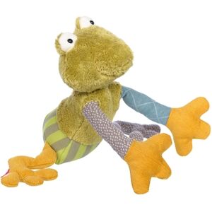 ® Doudou grenouille Swetty Yellow vert/jaune