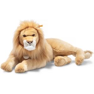 Steiff Peluche lion Leo couche blond, 65 cm