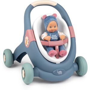 Smoby Little Chariot pour poupon Baby Walker 3en1