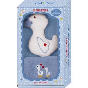 SPIEGELBURG COPPENRATH Set cadeau oie, bleu clair - BabyGlück