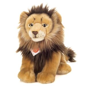 Teddy HERMANNA® Peluche lion assis 30 cm
