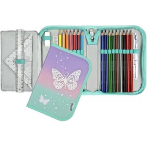 Scooli trousse d'écolier remplie Butterfly Wishes