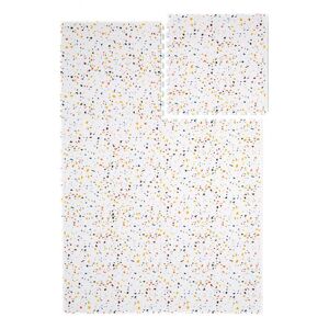 Kidolo Tapis De Jeu Enfant Puzzle Terrazzo Orange par Kidolo - 180 x 240 cm - Tapis Puzzle Mousse Bébé