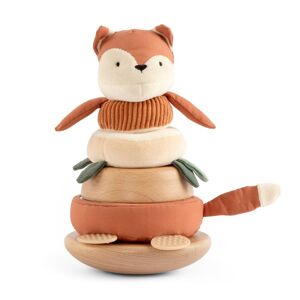 Sebra Jouet empilable et inclinable en bois Sparky le Renard - Jouets en bois