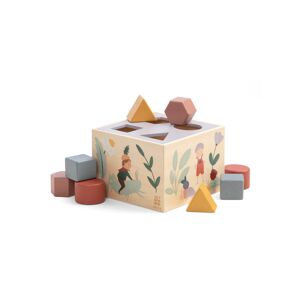 Sebra Cube à formes en bois Pixie Land - Jouets en bois