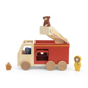 Trixie Camion pompiers en bois - Jouets en bois