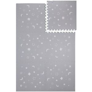 Kidolo Tapis De Jeu Enfant Puzzle Etoiles Grises par Kidolo - 180 x 360 cm - Tapis Puzzle Mousse Bébé