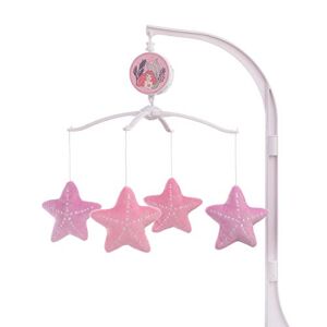 Disney The Little Mermaid Pink, Aqua & Coral Ariel Cute by Nature Musical Mobile, Coral, Pink, Aqua, - Publicité