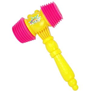 Wedhapy Marteau martelant Jouets Marteau grinçant Marteau en Plastique Jouet grinçant Jouet sonore de sifflet pour Enfants bébé et Cadeaux de fête Jouet Marteau Marteau grinçant Jouet battant Marteau - Publicité