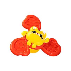 wisoolkic Dessin animé Aspiration Enfants Fidget Spinner Filature Tout-Petits Jouets sensoriels Enfants début éducatif bébé hochets ménage, Type 1 - Publicité