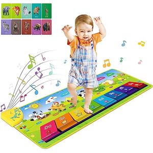 Gralal Jouet Enfant 1 2 3 Ans, Tapis Piano Musical Enfant Jouet Fille 1-5  Ans