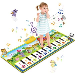 HappyGoLucky Cadeau Bebe Enfant 1 2 3 Ans, Tapis Musical Bébé Jeux