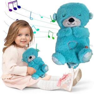 Fisher-Price Mon Koala Câlins Bonne Nuit Jouet Peluche Koala pour Bébé dès  la Naissance Veilleuse Peluche Douce et Apaisante qui Respire et S'allume  Cadeau Naissance Bébé Fille ou Garçon, HBP87 : 