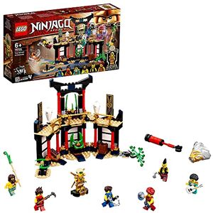 Lego 71735 Ninjago Le Tournoi des Éléments, Ensemble de Construction de Temple avec Arène de Combat et Figurine Ninja Lloyd en Or à Collectionner - Publicité