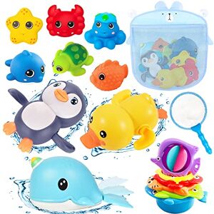 DBREAKS Jouets de Bain, Jouet de Bain Crabe avec Musique, Machine à Bulles,  Jouets de Bain