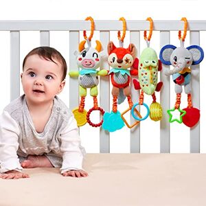 Jouets pour bébés de 0, 3, 6, 9, 12 mois, cloches, hochets pour