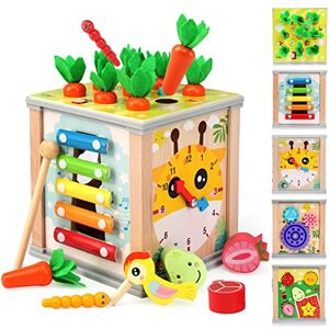 Bambebe Jeux en Bois Bebe 1 an, Jouets Montessori Enfant 2 3 4 Ans, Jeu  Educatif a Formes À Trier Empiler, Puzzle en Bois pour Garçon, Fille et  Bebe : : Jeux et Jouets