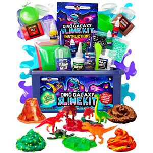 THE TWIDDLERS Kit de Fabrication de Slime DIY Complet de 100 Pièces -  Jouet, Loisirs Créatifs pour Garçons & Filles - Cadeau d'anniversaire & de  Noël