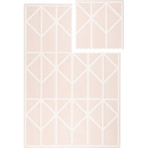 ToddleKind Tapis puzzle en mousse bébé rose 180x120