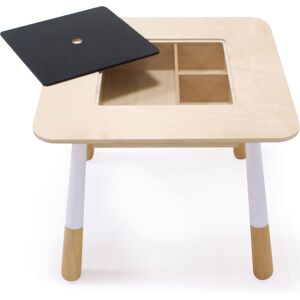 Table enfant en bois Forêt Beige 56x45x56cm