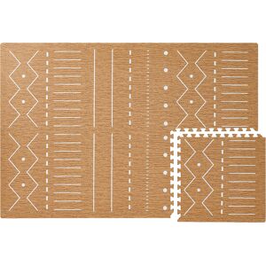 ToddleKind Tapis de jeu puzzle en mousse éco-responsable brun 120x180cm  Marron 120x1x180cm