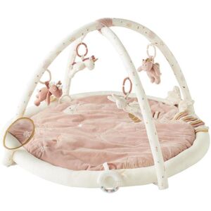 Noukie's Tapis D'éveil Veloudoux Bébé Beige 45x16x16cm