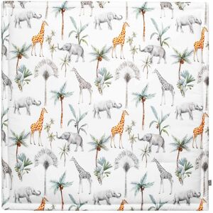 Sevira Kids Tapis de parc réversible Safari Multicolore 0x93x93cm