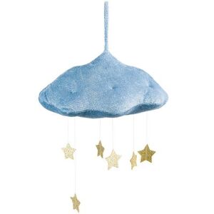 Picca Loulou Mobile décoratif nuage avec étoiles bleu et doré - Publicité