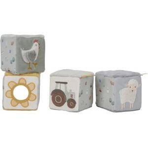 Lot de 4 cubes doux Little Farm