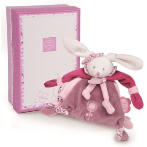 Attache-sucette velcro - Cerise le lapin Doudou et Compagnie 17cm Neutre - Publicité