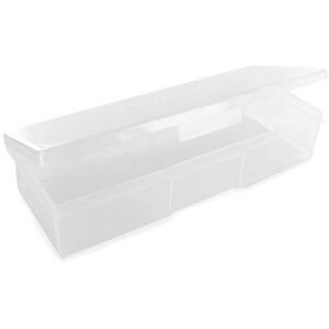 PBI Coffret Boite A Outils Plastique Transparent 19.5*8*4cm - PBI