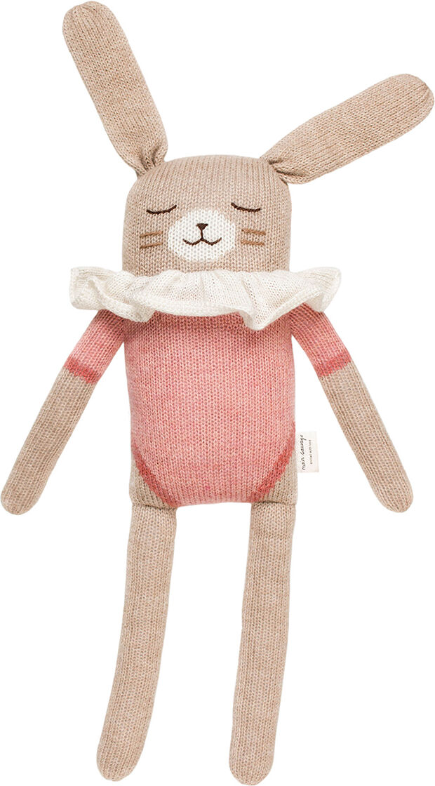 Main Sauvage Doudou Lapin - Rose