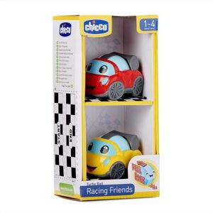 Chicco Baby Turbo Ball Racing Friends Gioco per Bambini 1-4 anni, 2 Macchine