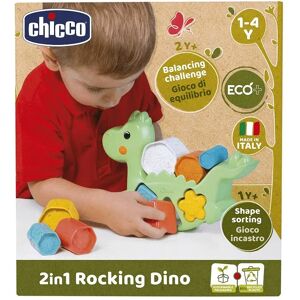 Chicco Rocking Dino Eco+ 2in1 Giocattolo Educativo +12 Mesi