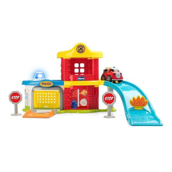 chicco gioco police fire station