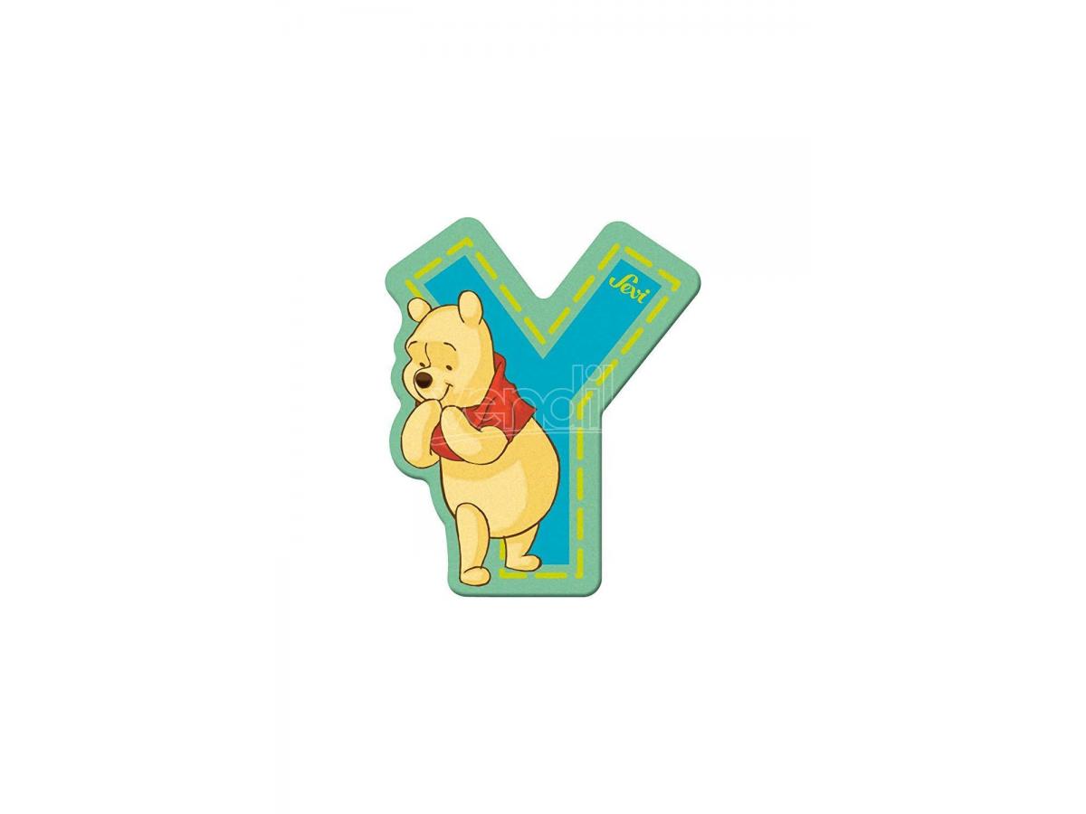 TRUDI Sevi 82783 - Winnie The Pooh Letteraa Y Adesiva 7 Cm