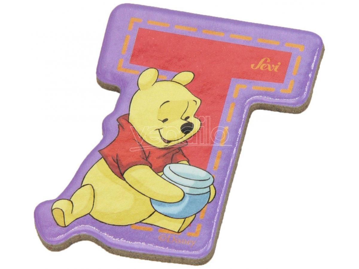 TRUDI Sevi 82778 - Winnie The Pooh Letteraa T Adesiva 7 Cm