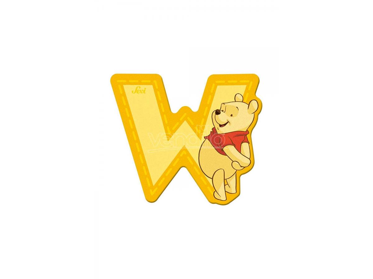TRUDI Sevi 82781 - Winnie The Pooh Letteraa W Adesiva 7 Cm