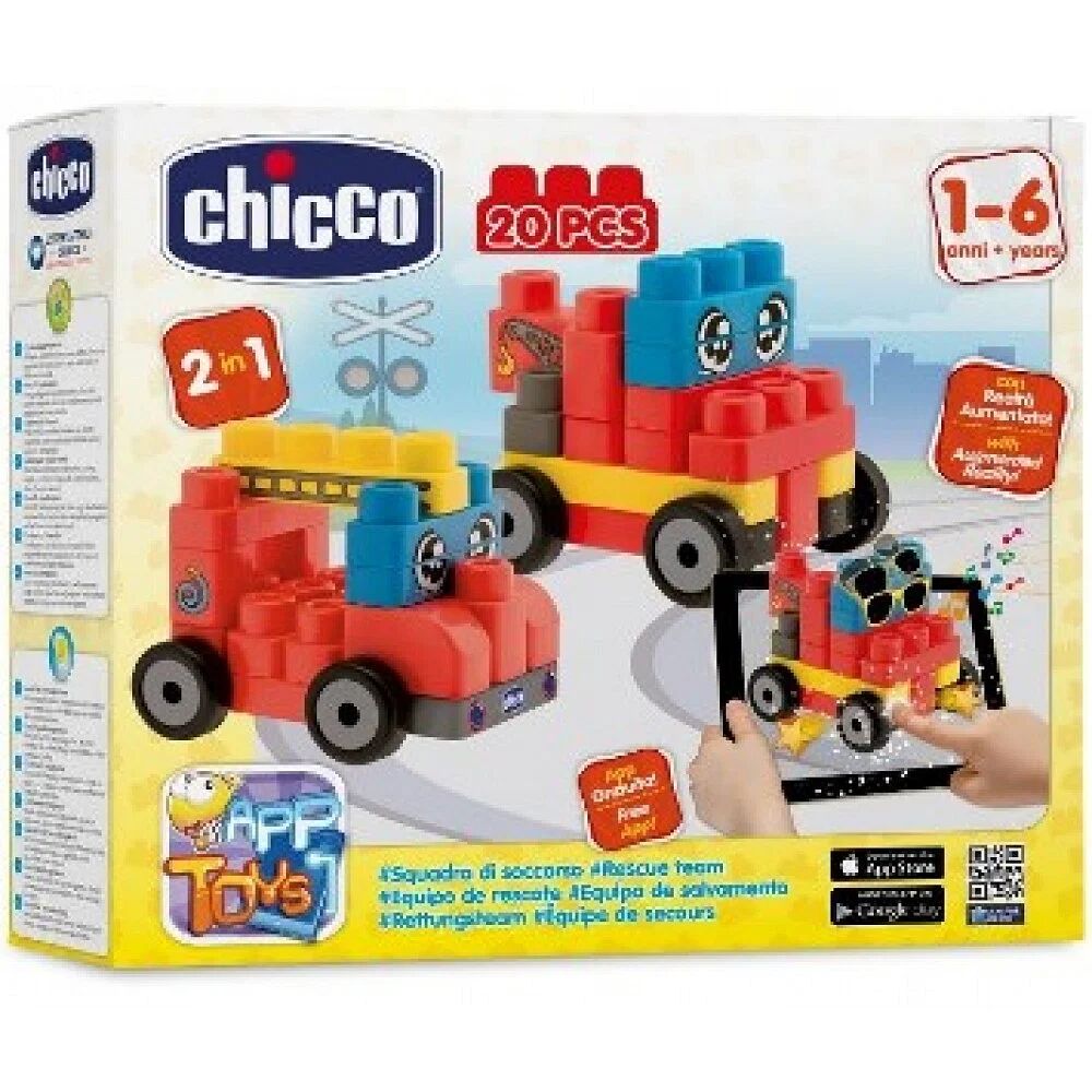 Chicco Gioco Costruzione Veicoli 20 Pezzi