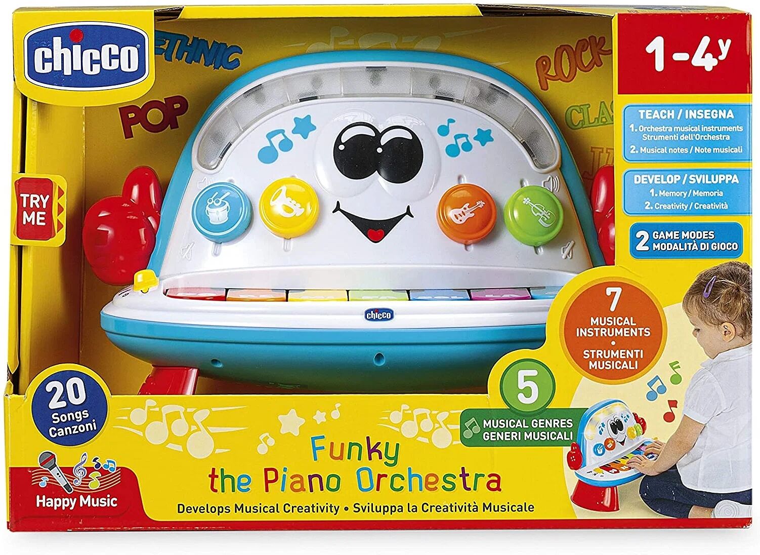 Chicco Gioco Funky The Piano Orchestra