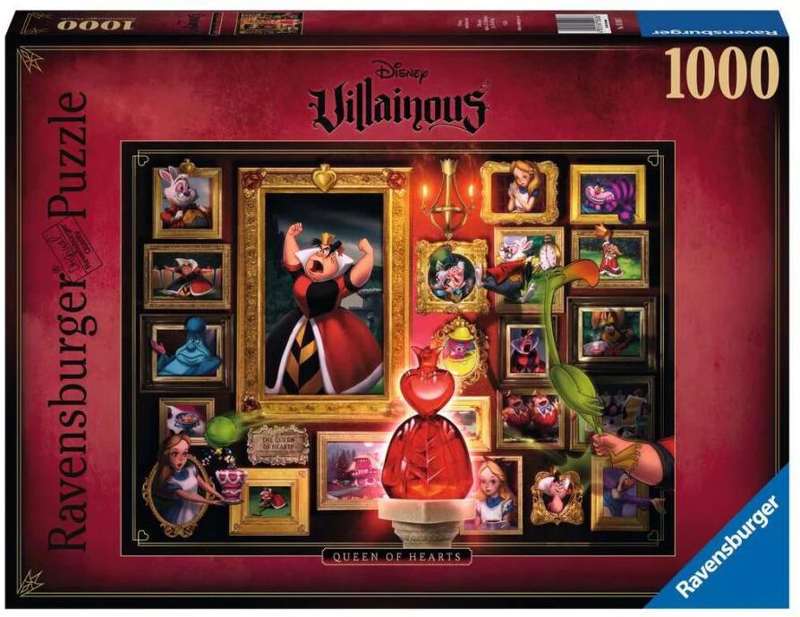 Ravensburger Puzzle 1000 - Villainous Regina di Cuori