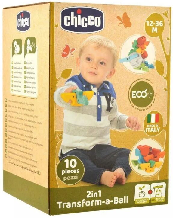 Chicco Transform A Ball 2 in 1 Giocattolo Educativo +12 Mesi